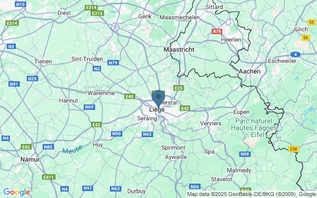 Kaart met locatie Le Carré